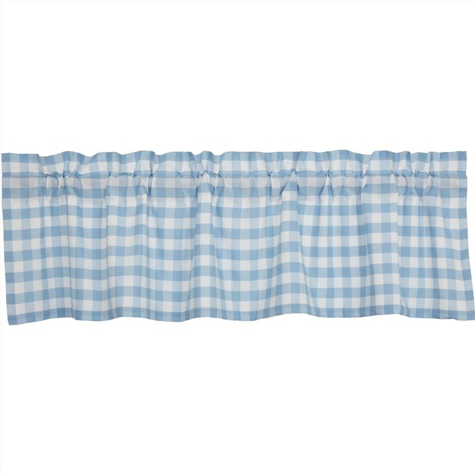 Annie Buffalo Blue Check Valance 16x60 Thumbnail