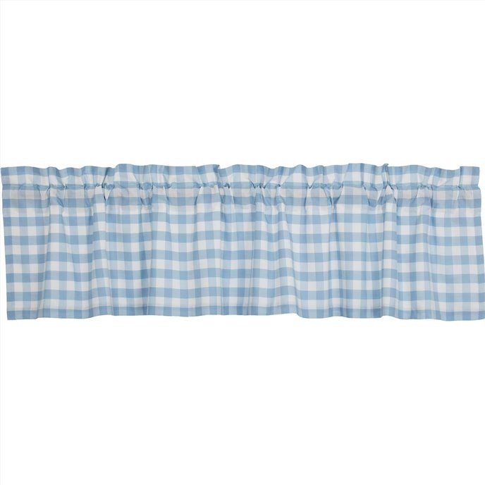 Annie Buffalo Blue Check Valance 16x72 Thumbnail