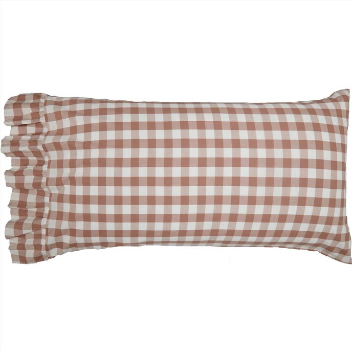 Annie Buffalo Portabella Check King Pillow Case Set of 2 21x36+4 Thumbnail