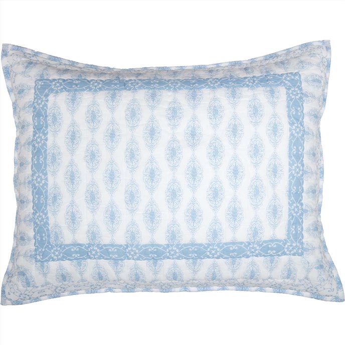 Avani Blue Standard Sham 21x27 Thumbnail