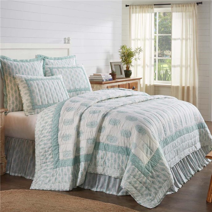 Avani Sea Glass King Quilt 105Wx95L Thumbnail