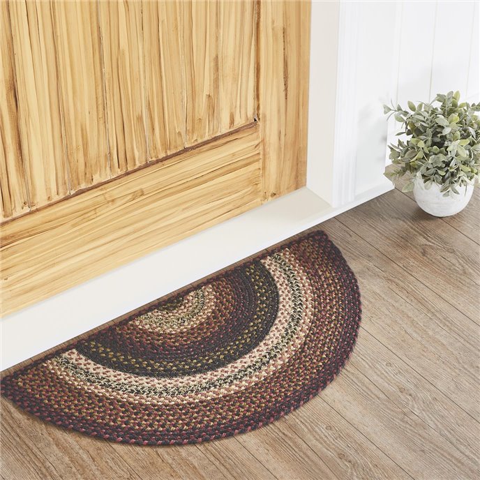 Beckham Jute Rug Half Circle 16.5x33 Thumbnail