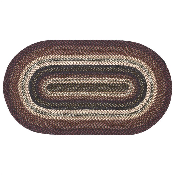 Beckham Jute Rug Oval w/ Pad 27x48 Thumbnail