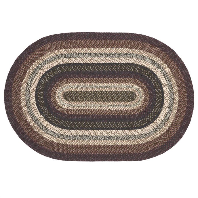 Beckham Jute Rug Oval w/ Pad 48x72 Thumbnail