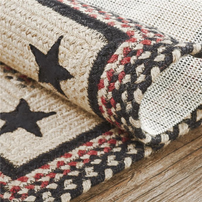 Colonial Star Jute Rug Rect w/ Pad 48x72 Thumbnail