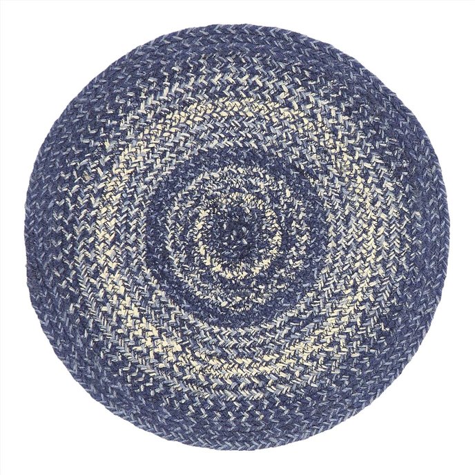 Great Falls Blue Jute Trivet 15 Thumbnail