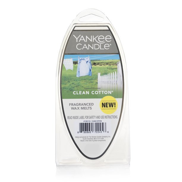 Yankee Candle Clean Cotton Wax Melts 6-Pack Thumbnail