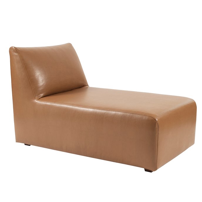 Howard Elliott Pod Lounge Cover Faux Leather Avanti Bronze - Cover Only, Base Not Included Thumbnail