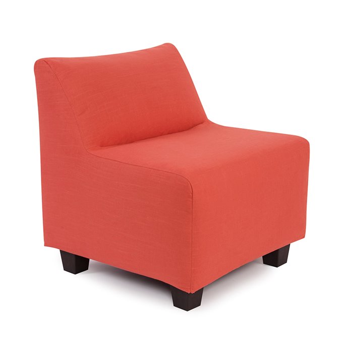 Howard Elliott Pod Chair Cover Linen Slub Poppy - Cover Only, Chair Base Not Included Thumbnail