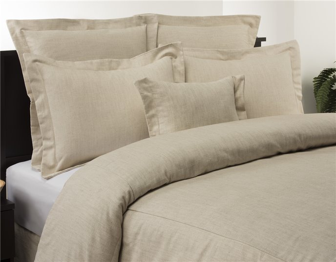 Classic Linen Natural Queen Comforter Thumbnail