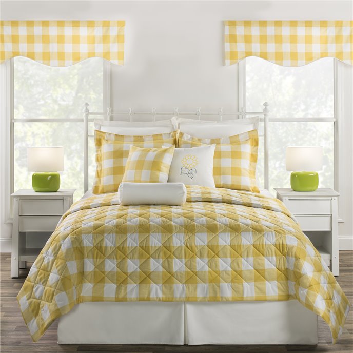 Cottage Classic Yellow King Quilt Thumbnail