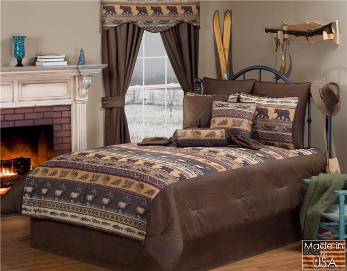 Dakota King size 10 piece Comforter Set Thumbnail