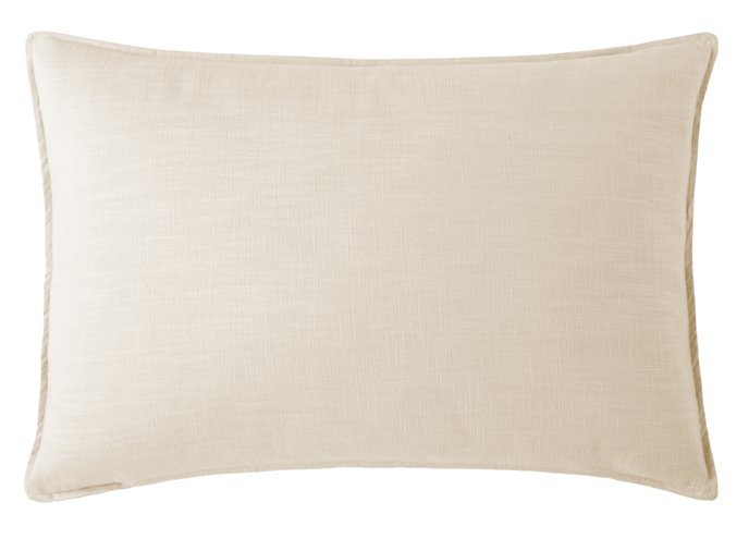 Cambric Vanilla Pillow Sham Standard/Queen Thumbnail