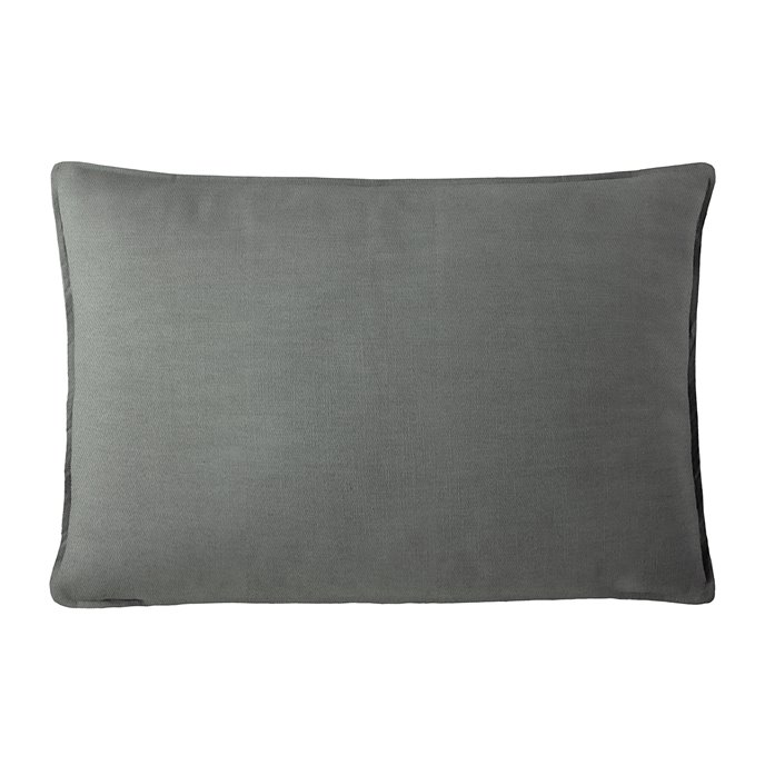 Harrow Charcoal Rectangle Pillow 14"x42" Thumbnail