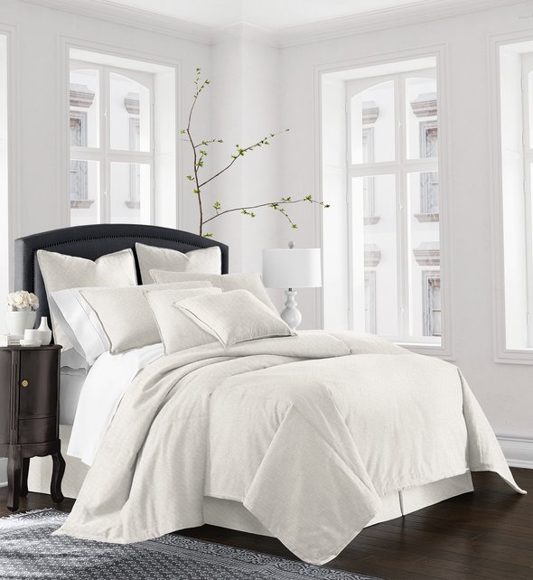 Gosfield Vanilla Duvet Cover Set - King Thumbnail