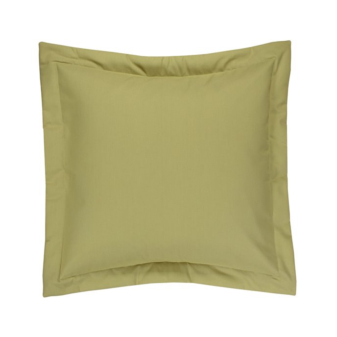 Ferngully Yellow Euro Sham - Solid Green by Thomasville Thumbnail