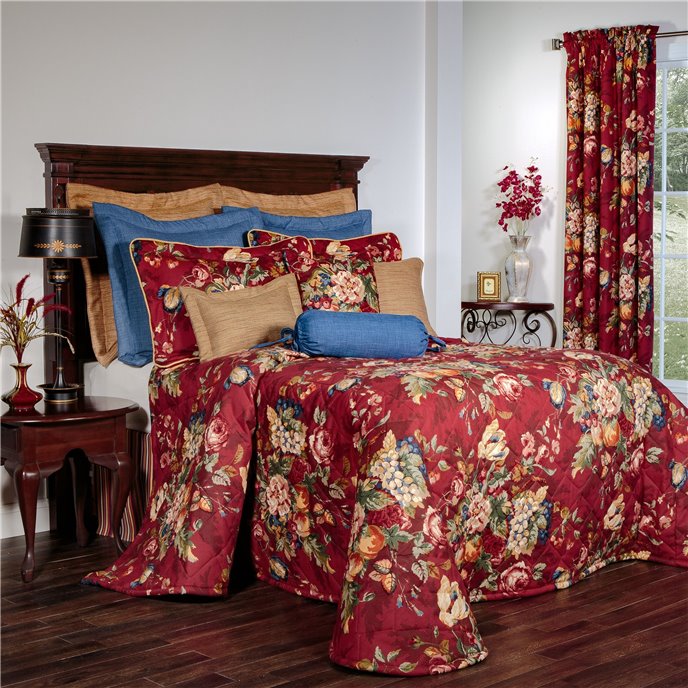 Queensland Queen Comforter Set by Thomasville (18" drop) Thumbnail