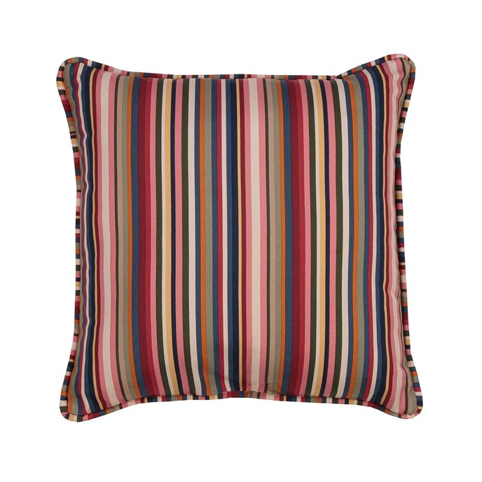 Queensland 17" x 17" Square Pillow - Stripe by Thomasville Thumbnail