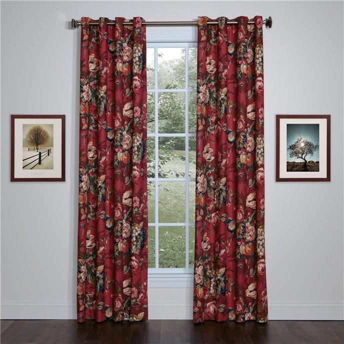 Queensland 96" x 84" Grommet Top Curtains by Thomasville Thumbnail