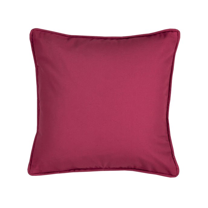 Virginia Square Pillow - Solid Pink Thumbnail