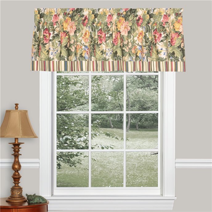 Virginia Tailored Valance with Band Thumbnail