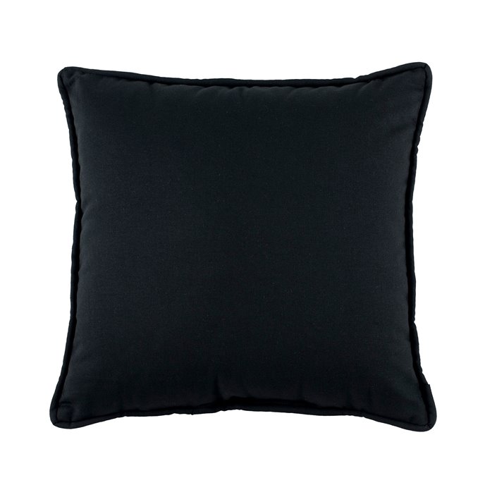 Bangla Square Pillow - Black Thumbnail