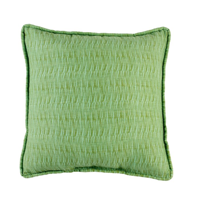 Serenity Square Pillow - Green Grass Thumbnail