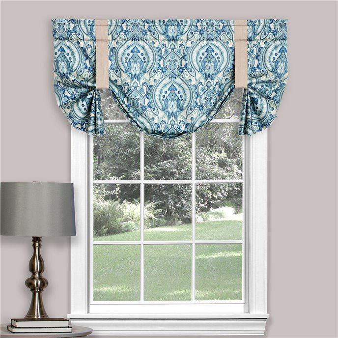 Tadeya - Spring Blue Tie Up Curtain Thumbnail