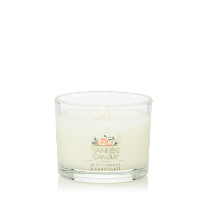 Yankee Candle White Spruce & Grapefruit Mini Candle Thumbnail
