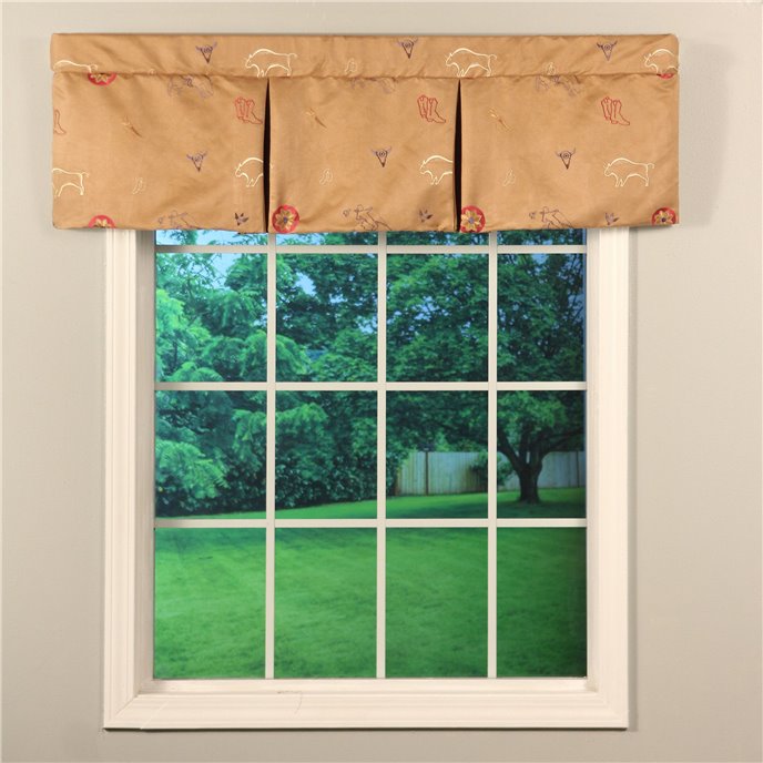 Cowboys Pleat Valance Thumbnail