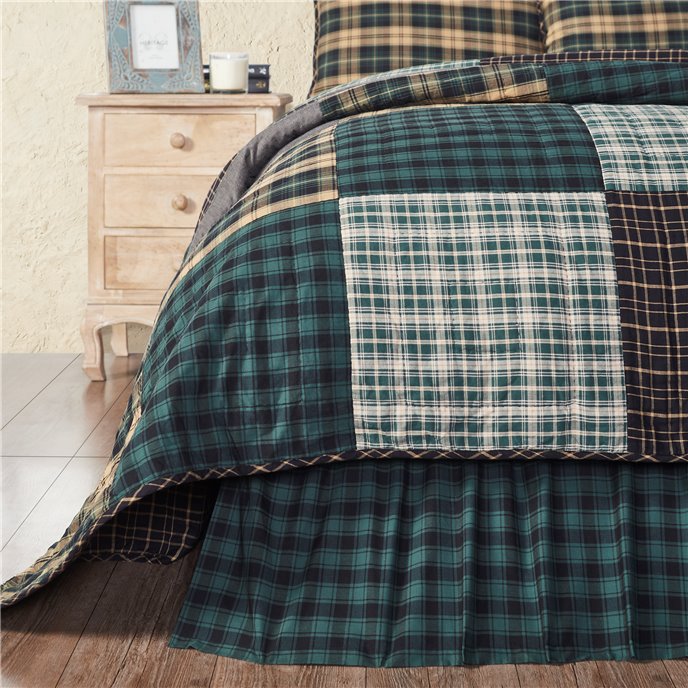 Pine Grove King Bed Skirt 78x80x16 Thumbnail
