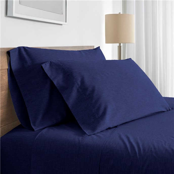 Modern Living 300 Thread Count Standard Evening Blue Pillowcase Pair Thumbnail