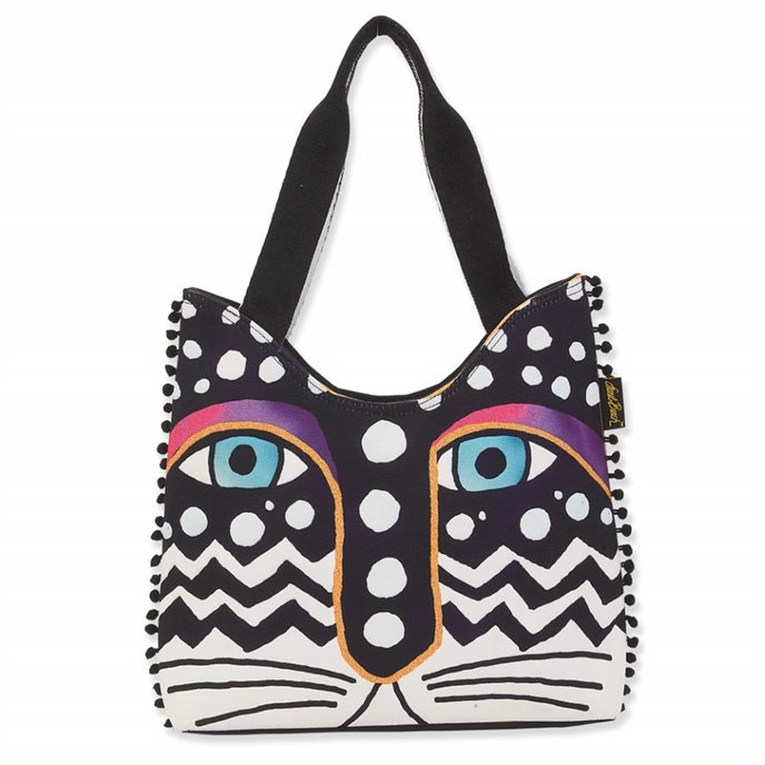 Magnificat Scoop Tote in Black and White Thumbnail