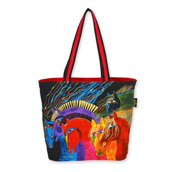Wild Horses Of Fire Shoulder Tote Thumbnail