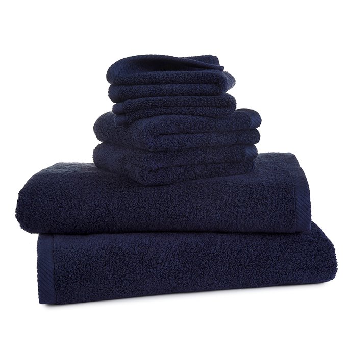 Izawa Quick Dry Navy 6-Piece Bath Towel Set Thumbnail