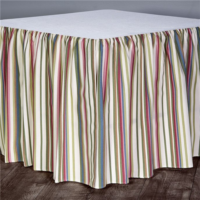 Cherry Blossom Twin Bed Skirt  (15" drop) Thumbnail