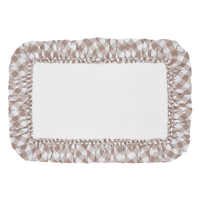 Annie Buffalo Portabella Check Bathmat 20x30 Thumbnail
