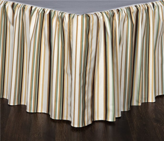 Pontoise Twin Bed Skirt  (15" drop) Thumbnail