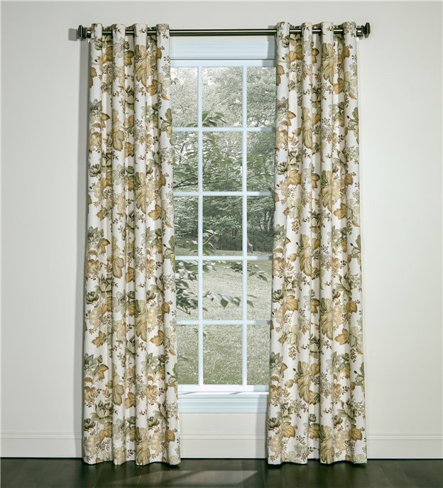 Pontoise Grommet Curtains (96"x84") Thumbnail