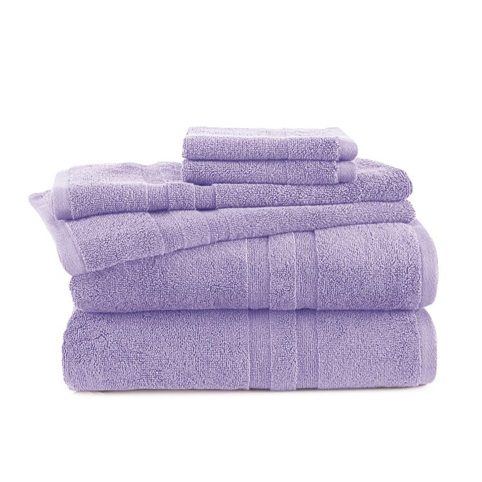 Martex Purity 6 Piece Lilac Bath Towel Set Thumbnail