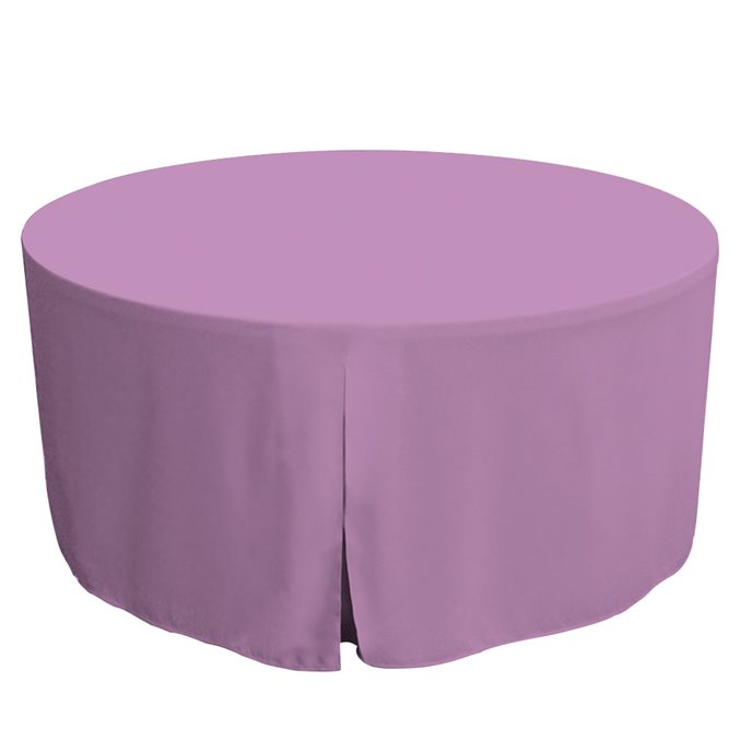 Tablevogue 60-Inch Lilac Round Table Cover Thumbnail