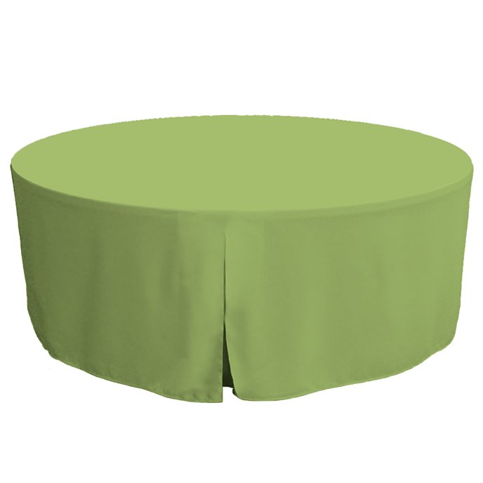 Tablevogue 72-Inch Pistachio Round Table Cover Thumbnail