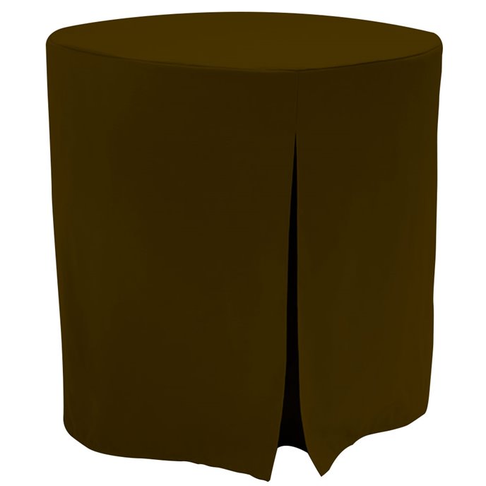 Tablevogue 30-Inch Chocolate Round Table Cover Thumbnail