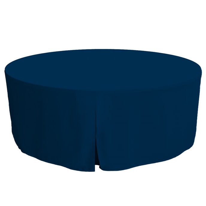 Tablevogue 72-Inch Sapphire Round Table Cover Thumbnail