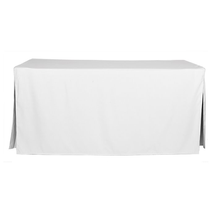 Tablevogue 6-Foot White Table Cover Thumbnail