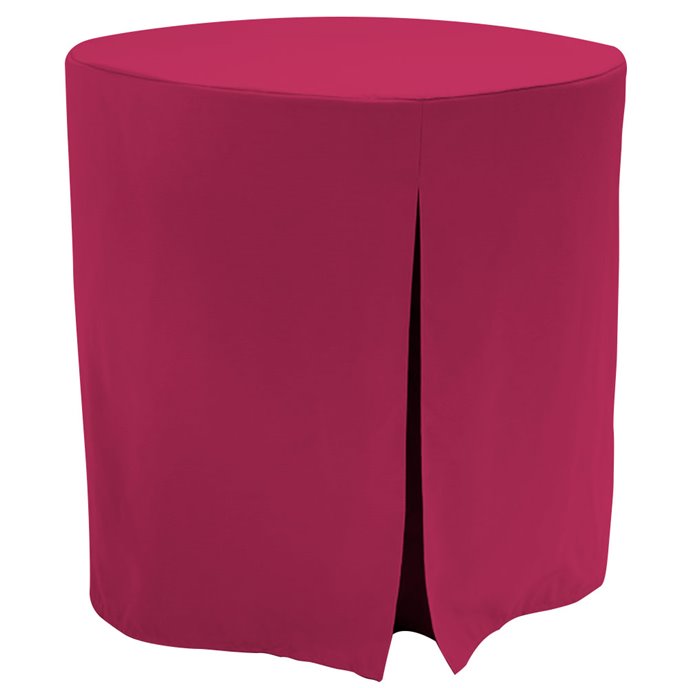 Tablevogue 30-Inch Fuchsia Round Table Cover Thumbnail