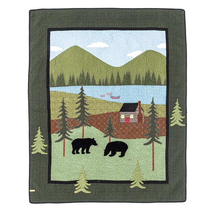 Bear Lake Throw Thumbnail