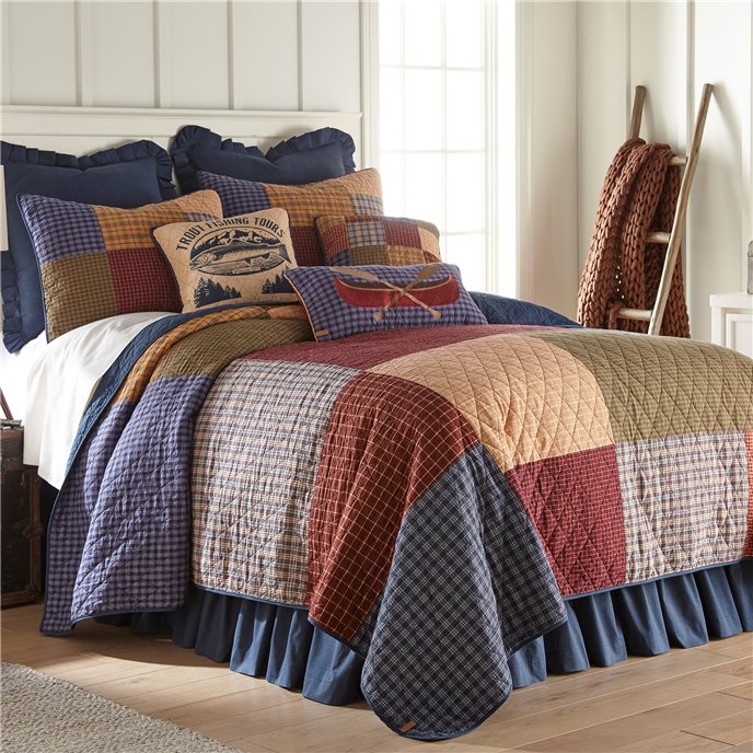 Lakehouse King Cotton Quilt Thumbnail