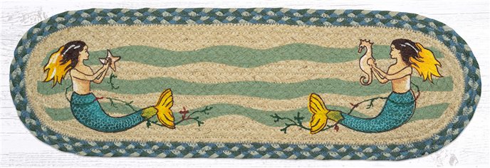 Mermaid Oval Stair Tread 27"x8.25" Thumbnail