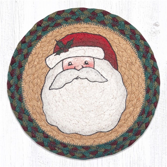 Santa Claus Printed Round Trivet 10"x10" Thumbnail